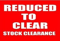 Clearence / Discount items