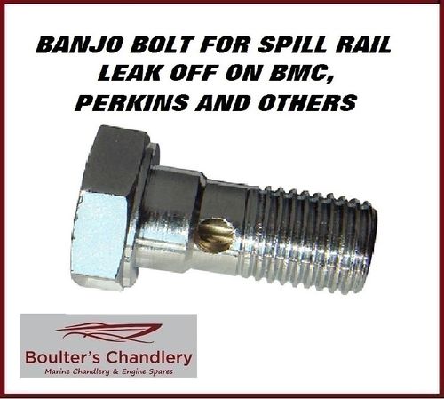BMC PERKINS CAV Banjo Bolt Diesel Fuel Injector Leak Off Pipe
