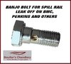 BMC PERKINS CAV Banjo Bolt Diesel Fuel Injector Leak Off Pipe
