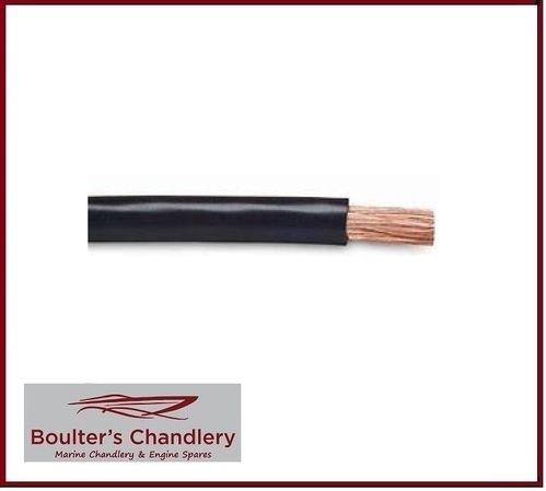 BATTERY STARTER CABLE 70mm2 485A Per Metre BLACK