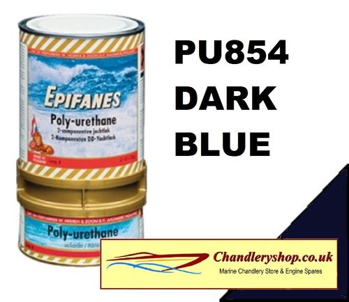 EPIFANES POLYURETHANE TWO PART GLOSS TOPCOAT - DARK BLUE