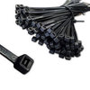 Cable Zip Ties- 3.6mm x 200mm Black Colour Packs of 100
