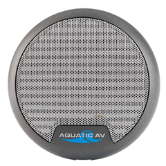 3.0" Waterproof Speaker Silver 60W Full Range UV Salt & Chemical Resistant 4 ohms