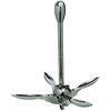 Weighted End Folding Grapnel Galvanised 1.5kg