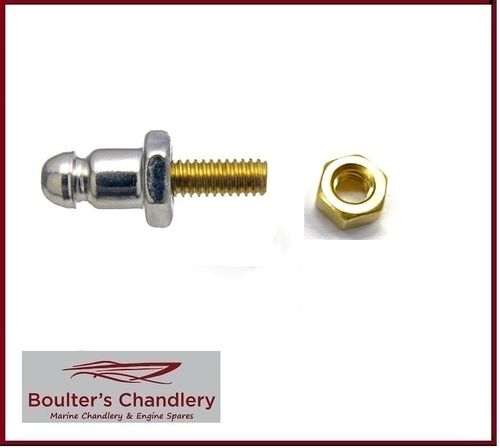 LIFT THE DOT THREADED STUD BRASS COMES WITH NUT (8 UNC)