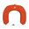 Horseshoe Buoy Only with removable cover Orange