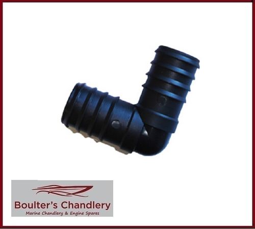 Plastic Elbow Hose Connector 3/4 " (19mm) Equal