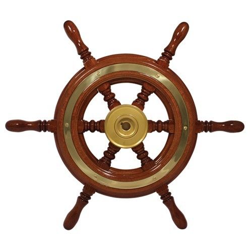 Traditional Wood Spoke Steering Wheel 60cm