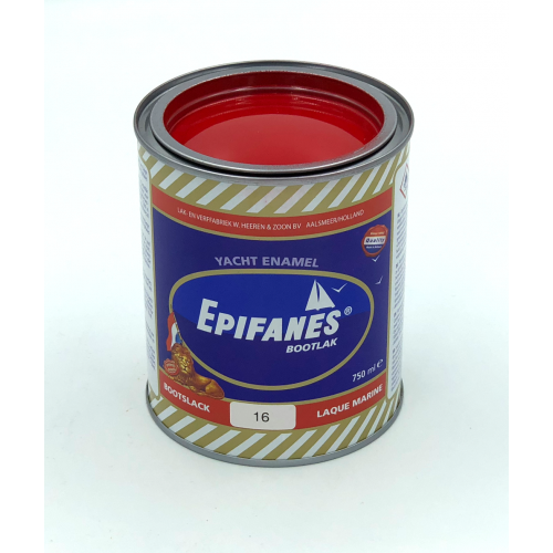 EPIFANES YACHT ENAMEL BRIGHT RED 750ML