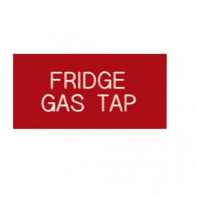 Label – FRIDGE GAS TAP 50×25
