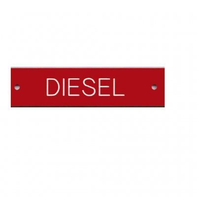 Label – DIESEL 100×25 WITH HOLES