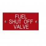 Label – FUEL S/O VALVE 50×25 WITH HOLES