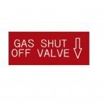 Label – GAS S/O VALVE 60×25