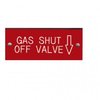 Label – GAS S/O VALVE 60×25 WITH HOLES