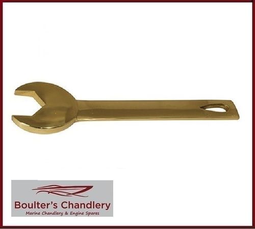 GAS SPANNER POLISHED BRASS