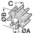 HONDA IMPELLER BF8 (C-CX), BF9.9, BF15(AH-AX-B) WITH KEYWAY 19210-ZV4-651