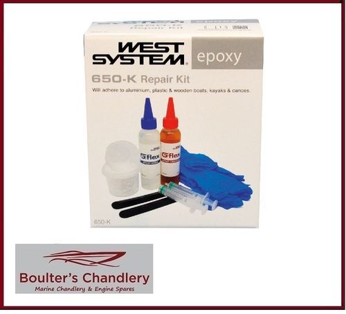 West System G flex 650-K Epoxy Adhesive Repair Kit