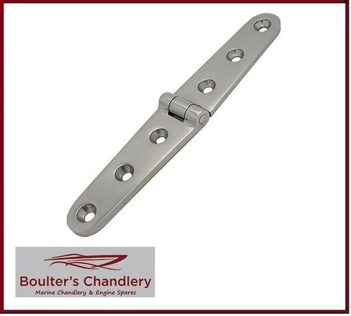 160MM X 27MM STAINLESS STEEL LONG STRAP HINGE