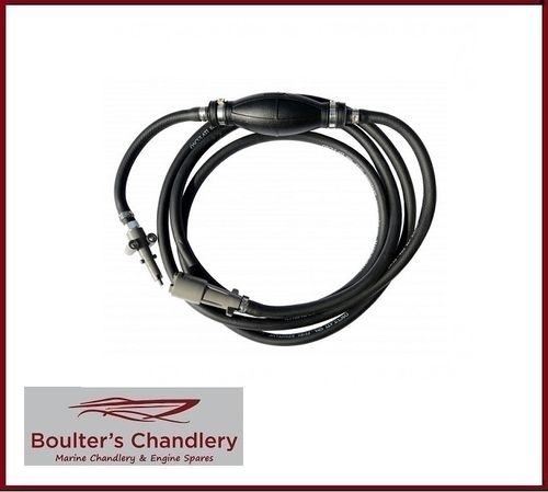 Mercury Fuel Line Kit with Primer Bulb 3m Hose for Engines up to 1987