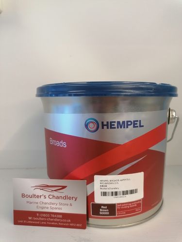 Hempel Broads Antifoul 2.5litre Red/Brown