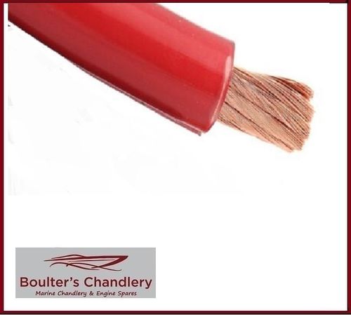 BATTERY STARTER CABLE 16mm2 110 AMP PER METRE RED
