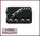 CLAMCLEAT 6-12mm Nylon Fender LOOP cleat - BLACK