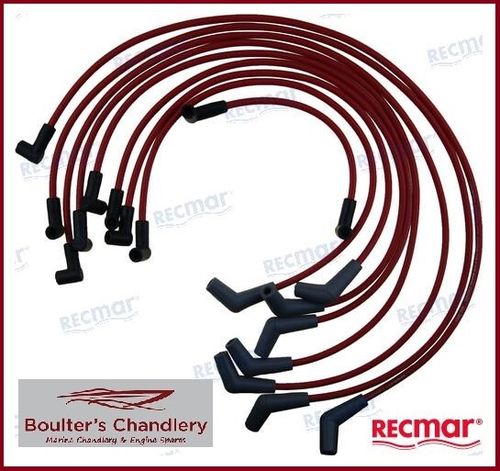 Mercruiser / Crusader Spark plug wire set V8 (84-816761A2, 84-816761A6, 84-816761A15, 84-816781A15)