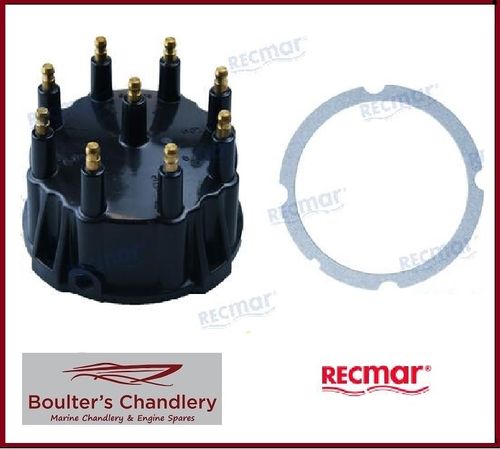 Mercruiser Distributor Cap Thunderbolt for 8 Cylinder Engines 805759Q01, 18-5395