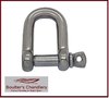 12MM STAINLESS STEEL D SHACKLE