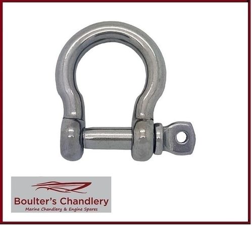 6MM STAINLESS STEEL BOW SHACKLE