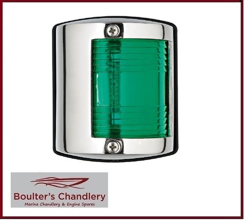 STAINLESS STEEL UTILITY 85 112.3° STARBOARD NAVIGATION LIGHT