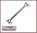 8MM STAINLESS STEEL RIGGING SCREW JAW/JAW CLOSED