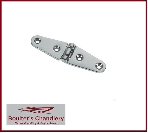 Stainless Steel 103mm x 32mm DOUBLE TAIL STRAP HINGE EACH