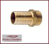 GUIDI BRASS HOSE CONNECTOR 3/4" BSP MALE - 19MM  HOSE TAIL