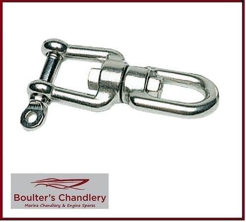 STAINLESS STEEL EYLET WITH SWIVEL SHACKLE 5MM