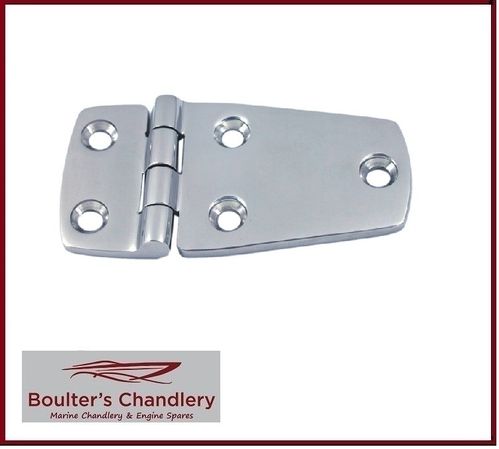 POLISHED 316 STAINLESS STEEL HINGE 40 X 52/22MM