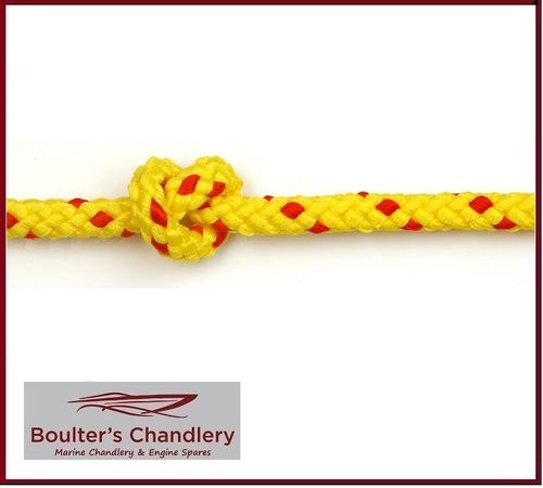 YELLOW/RED FLOAT LINE ROPE 8MM PER M