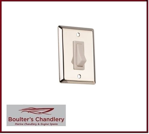 FLUSH MOUNTED SWITCH,SINGLE MADE OF STAINLESS STEEL