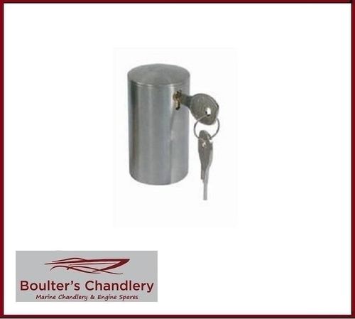 OUTBOARD MOTOR BOLT LOCK (BRASS) STAINLESS STEEL COVER