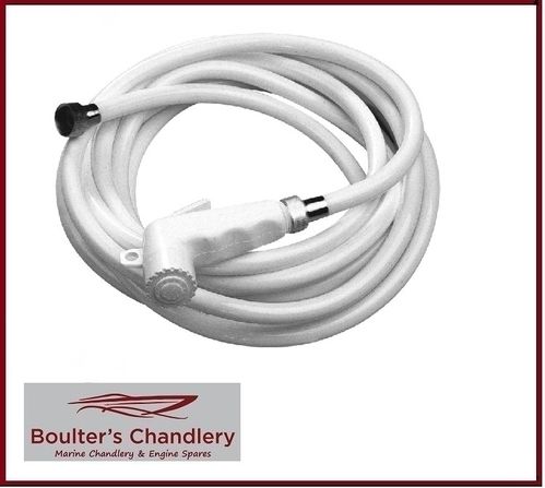 SHOWER HEAD WITH HOSE 3M WHITE
