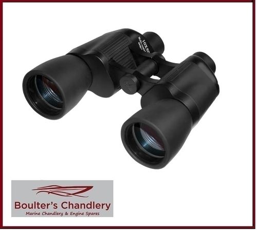 10 X 50 FIXED FOCUS BINOCULARS WITH SOFT CASE